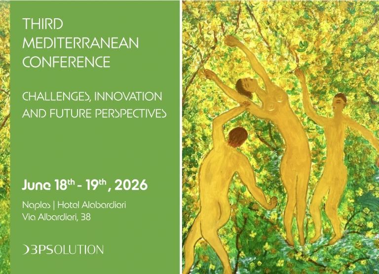 Regia audio video e streaming Teams per Third Mediterranean Conference — Hotel Alabardieri Napoli, giugno 2026 — Luce Creativa